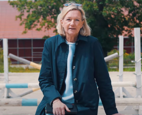 Our CEO Karin Wehlin has visited Hunneberga Hästgård
